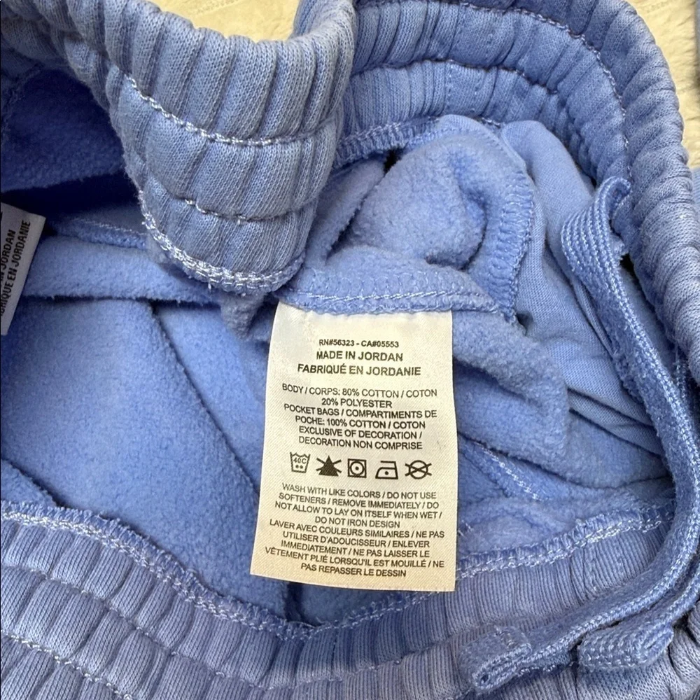 Nike: All Kids Fit Sportswear Club Fleece Joggers in Comet Blue & White, Size L